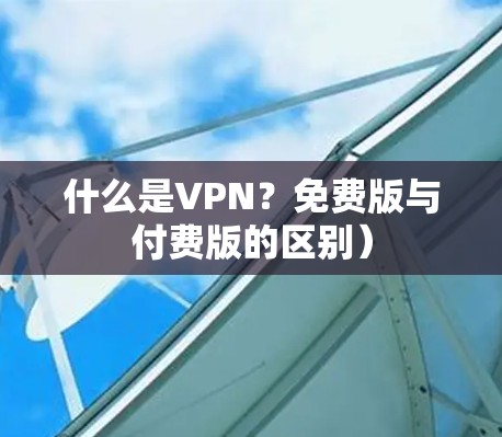什么是VPN?免费版与付费版的区别) 什么是VPN?免费版与付费版的区别)