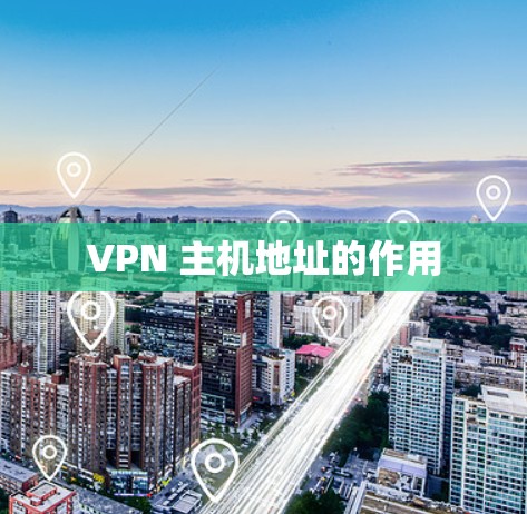 VPN 主机地址的作用