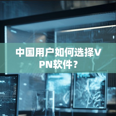 中国用户如何选择VPN软件? 中国用户如何选择VPN软件?