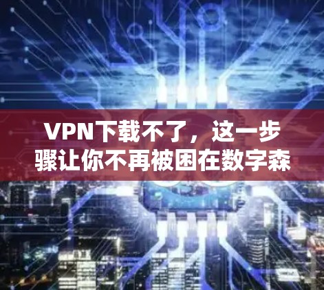 VPN下载不了，这一步骤让你不再被困在数字森林
