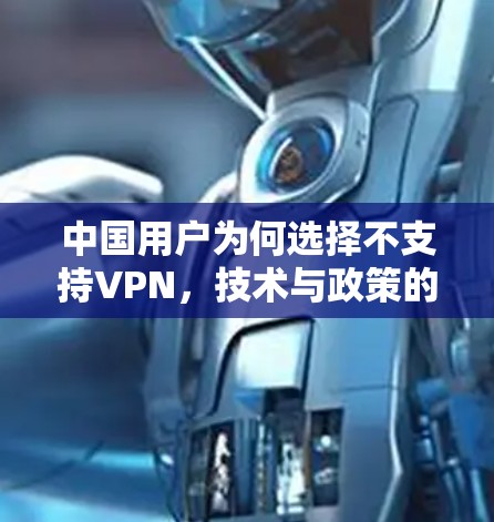 中国用户为何选择不支持VPN，技术与政策的平衡问题