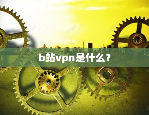 b站vpn是什么? b站vpn是什么?