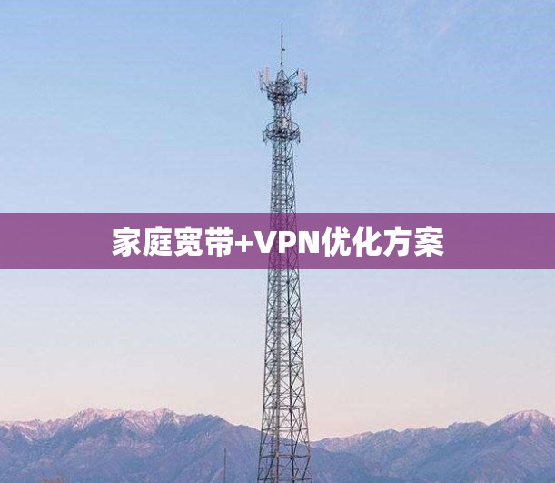 家庭宽带+VPN优化方案