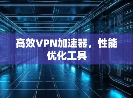 高效VPN加速器，性能优化工具