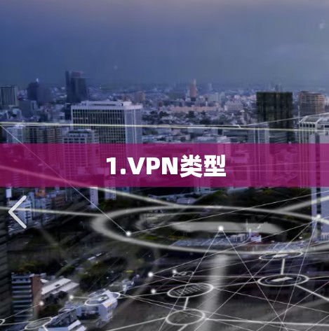 1.VPN类型 1.VPN类型