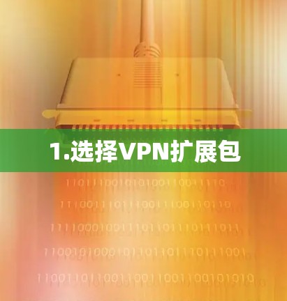 1.选择VPN扩展包